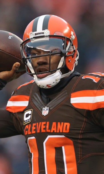 Browns' Thomas feels quarterback RG3 could be 'the guy'
